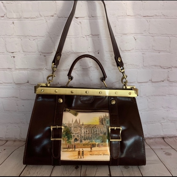 Patricia Nash Discovery Collina Westminster Abbey Satchel - Picture 4 of 10